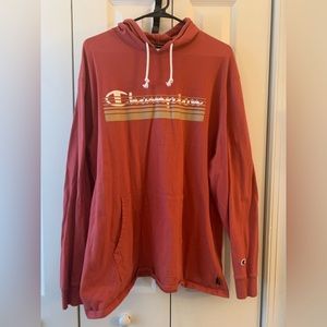 Champion Men’s Hooded Long Sleeve Tee